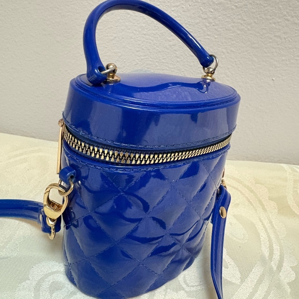 Women’s Mini Quilted Top Handle Jelly Bag - Picture 4 of 16